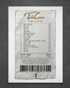 Take Care Receipt - Poster