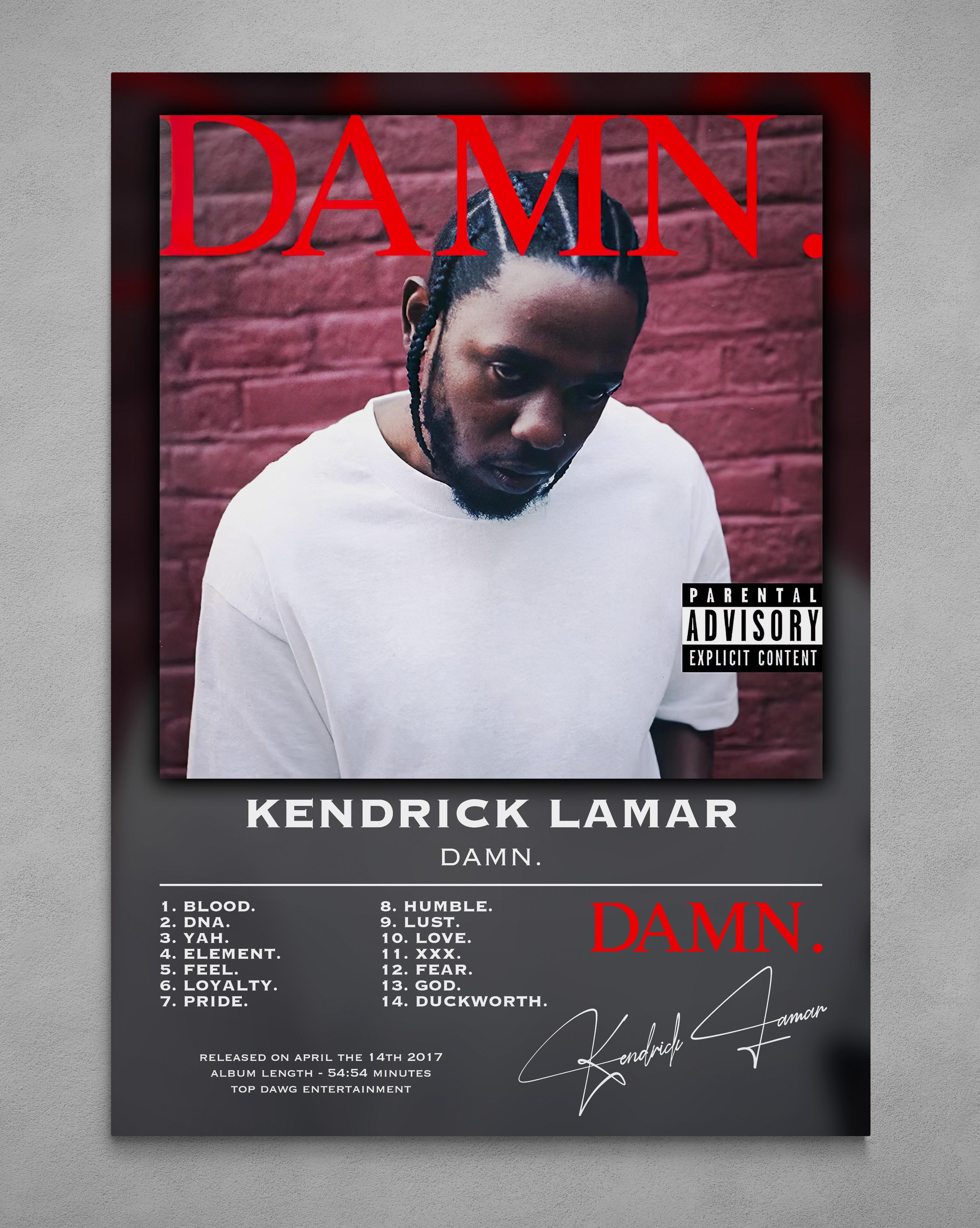 DAMN. - Poster