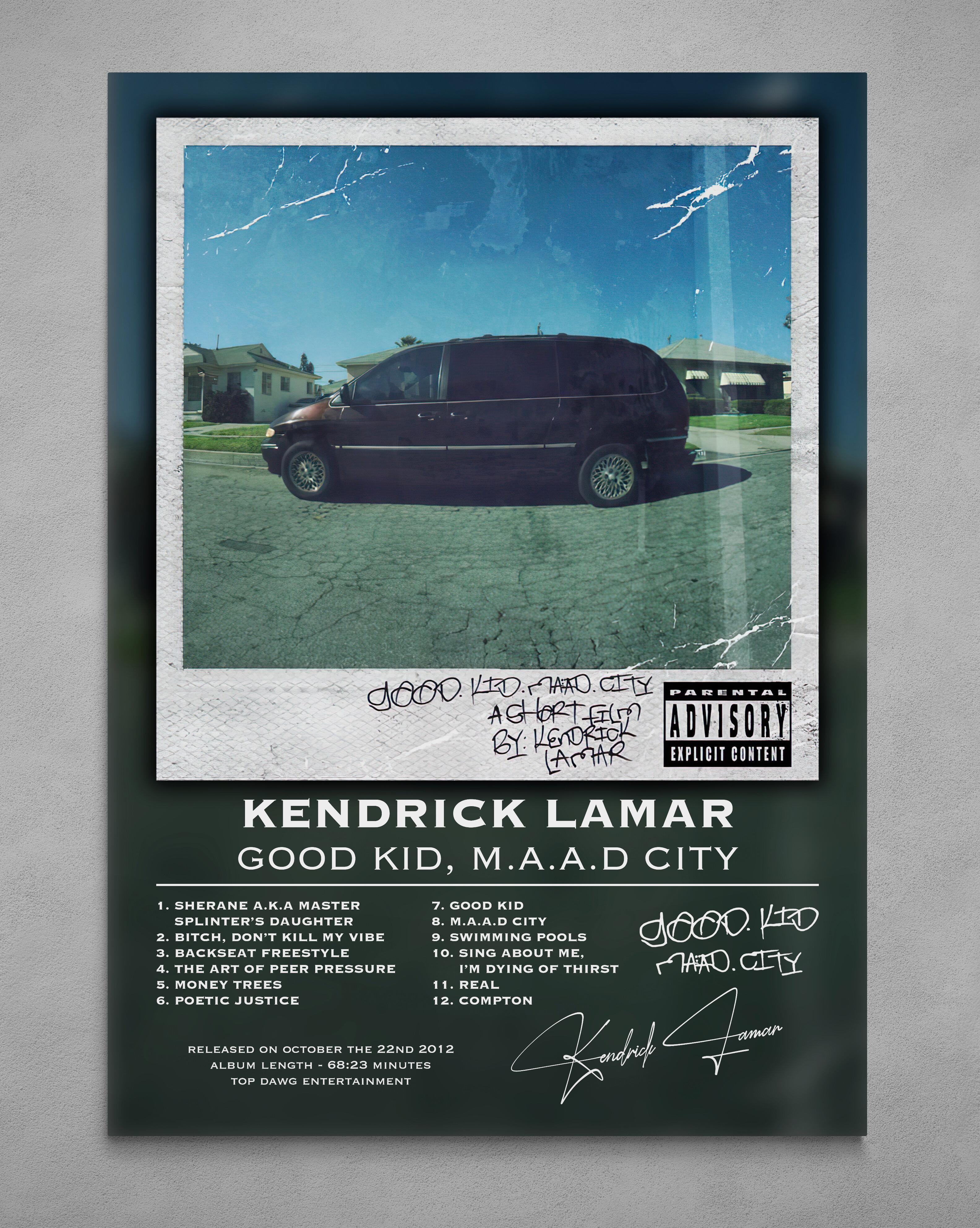 Good Kid m.A.A.d city - Poster