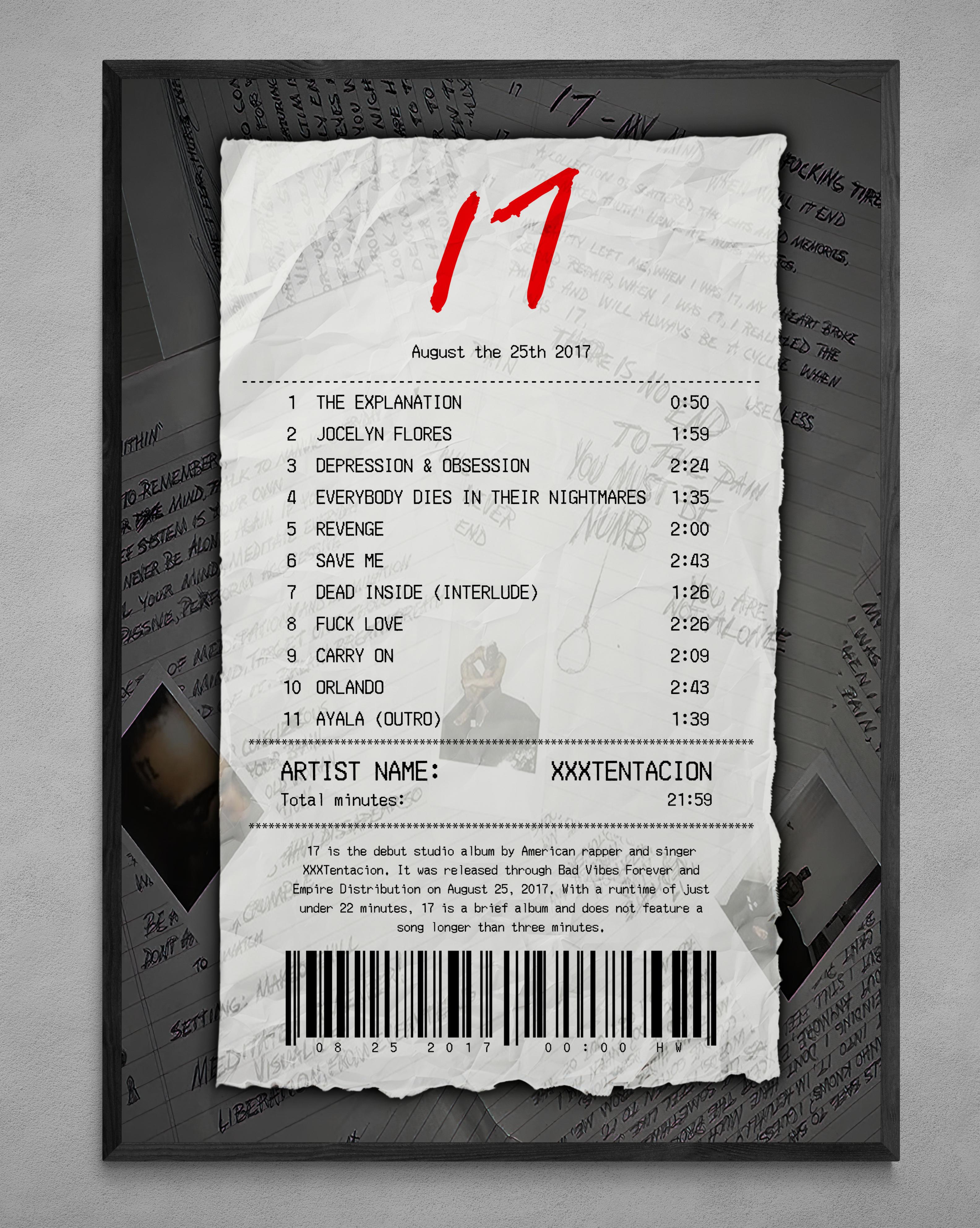 17 Receipt - Poster